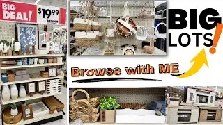NEW FINDS at BIG LOTS | Shop with ME