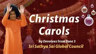 Dec 25, 2022 | Morning | Christmas Carols by Devotees from Zone 3 | SSSGC | Prasanthi Nilayam