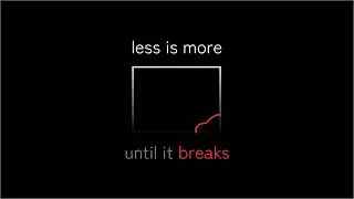 Less is More, Until It Breaks | Redundancy