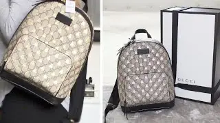 Gucci Supreme bees backpack