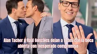 &ldquo;Unexpected wedding on Despierta Am&eacute;rica: Alan Tacher proposes to Ra&uacute;l Gonz&aacute;lez
