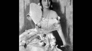 Soprano Amelita Galli-Curci ~ La Partida (1916 & 1917)
