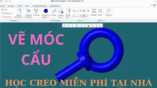 C&Aacute;CH VẼ M&Oacute;C CẨU NHANH | C&Acirc;U KHU&Ocirc;N_ Lifting eye bolt
