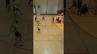 LUCK OR SKILL? #fbcrokycany #divize #kozelka #lob #goal #score #floorball #florbalczech #shortvideo