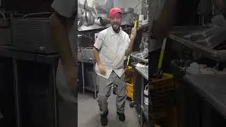 Mini Trump Surprises Kitchen Workers! #minitrump #trump #viral #America #usa #bar littlepeople