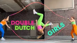 Double Dutch Tricks &mdash; тренировка со скакалкой (2 скакалки)