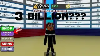 Boxing Simulator 2- 3BILLION STRENGTH!!!