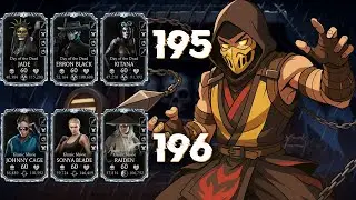 Black Dragon Fatal Tower Battles 195 & 196 | Full Guide | 3 ways to beat it | MK Mobile 6.2