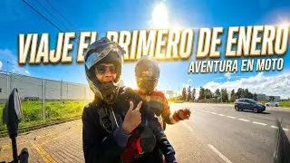 1 de Enero + Moto + Carretera 🔥  Mi Viaje a Villeta en la TT DS 200