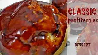 Profiteroles with custard cream/ Desert / Simple cooking with Julia Ride