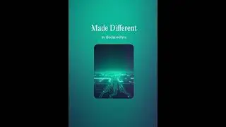 Made Different @GIVE100 #music #electronicmusic #dance #youtube #trending #synthwave 