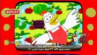 Parappa The Rapper stage 4 Cool mode #parappatherapper 
