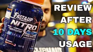 Fast&Up Nitro Boost Plant Protein Honest Review | Should U Buy It Or Not?