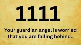 🕊️1111 Your guardian angel is worried that you are falling behind..Open this now!!