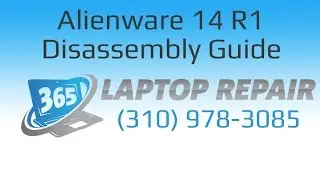 Alienware P39G 14 R1 Disassembly and Repair Guide - By 365