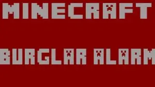 Minecraft - How to Build a Burglar Alarm System
