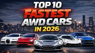 Топ-10 самых быстрых полноприводных автомобилей 2026 года, которые будут доминировать на дороге!