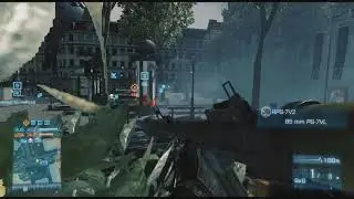 BF3 Xbox - Gameplay Seine crossing - RIP Vladllk1000