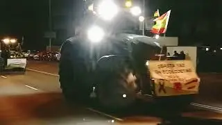 Tractorada en Madrid