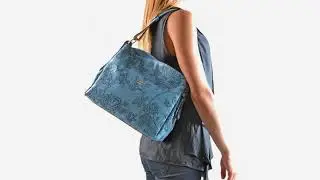 Cuoieria Fiorentina Italian Embossed Tooled Leather Crossbody