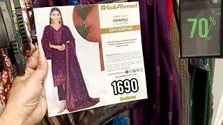 Gul Ahmed sale 2022 || 70% off today