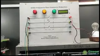EEE 428 | Power System Protection Lab | Exp-01 | Study of under frequency over frequency protection