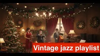 FASHIONED CHRISTMAS on Vinyl 📻 Cozy Vintage Jazz with Crackle Effect