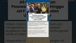 AS Kerahkan Bomber hingga F 35 di Pangkalan Udara di Qatar saat Ketegangan AS & Iran Meningkat