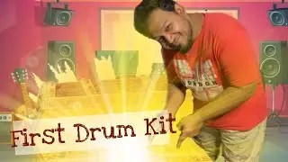 Natal KAR-UFX Arcadia Series 5-Piece Acoustic Drum Kit | Grey Strata | Unboxing and setup