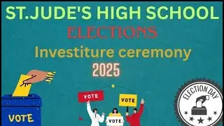 Investiture ceremony @St.JudesHighSchoolMoula-Ali #school election || 2025 ||