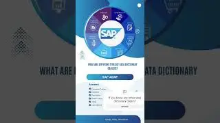 data dictionary objects  | #shorts #subscribe #viral #abapprogramming #sap