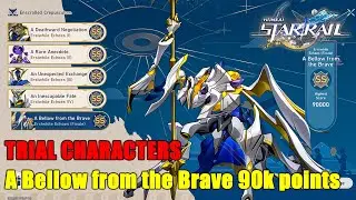 A Bellow from the Brave (TRIAL CHARACTERS 90K Points) Enscrolled Crepusculum | Honkai Star Rail 3.0