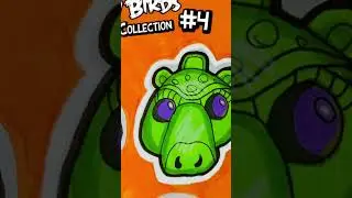 Angry Birds Commonwealth Collection Fan Art 1-6 | Tiffany Fisher Artist #shorts