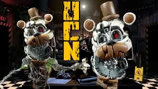 ULTIMATE CUSTOM NIGHT MOLTEN FREDDY😫  /PLASTILINA......../PORCELANA...........