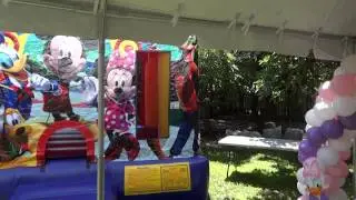 Minnie Mouse Decoration ( clubhouse) party rentals miami broward
