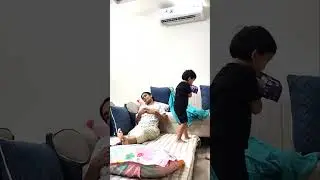 prisha ko pakad liya mumma ne 😭🫢  #ytshorts #shorts #prishi baby