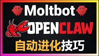 🚀OpenClaw/Moltbot自动进化技巧分享！打造全自动智能超级助手，彻底解放双手，让AI越用越聪明！能自动学习避坑！OpenClaw自动操控Claude Code，全程零干预实现规格驱动开发
