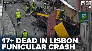 Lisbon streetcar crash death toll hits 17 as city mourns worst disaster in recent history