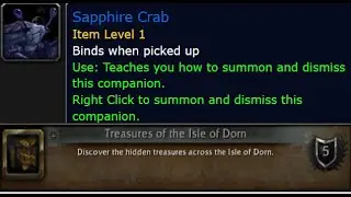 How To Loot The Magical Treasure Chest To Get The Sapphire Crab Pet!