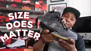 Off-White Jordan 5 Review on Sizing