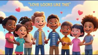 Love Looks Like This | Christian Kids Song About Kindness & Love | All Giggles and Smiles