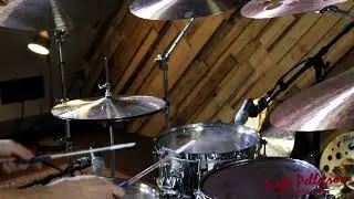 Scott Pellegrom with adoro silent sticks -reduce drum volume by 80%!