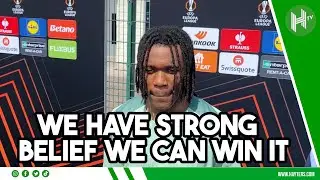 We have STRONG belief we can WIN it! Destiny Udogie ahead of Manchester United final