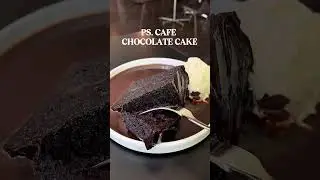 PS.Cafe Single Chocolate Blackout Cake