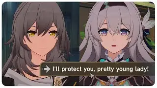 Trailblazer Protects (Simps) Firefly (Cutscene) Penacony Arc | Honkai Star Rail 2.0