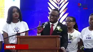 Diskou M. Elys&eacute; Colagene pou Loreya Nasyonal 2024&ndash;2025 yo | FNE &ndash; H&ocirc;tel Montana