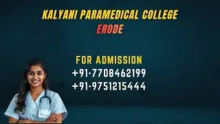 Kalyani Paramedical College Erode Bsc Dialysis Anesthesia Technology Course