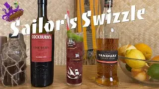 Sailor&rsquo;s Swizzle &ndash; A Bold and Balanced Rum & Port Fusion