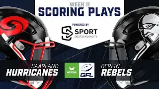 Saarland Hurricanes vs. Berlin Rebels | Highlights - ERIMA GFL, Week 11 I SDTV