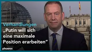 phoenix tagesgespr&auml;ch mit Henning Otte (CDU) am 15.03.2022